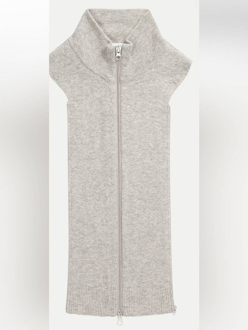 Veronica Beard | Uptown Merino Wool-Cashmere Dickey w/ Cuffs
